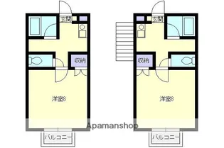 リバーサイドタウン【2階】の間取り