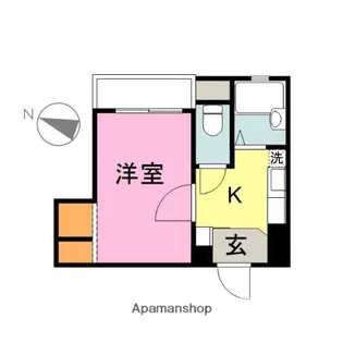 ストークプラザ山田【302号室】の間取り