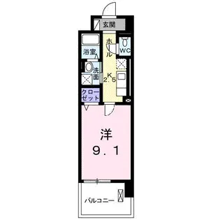 D FORUM古正寺【3階】の間取り