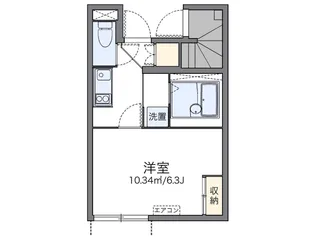 レオネクスト桜木【1階】の間取り