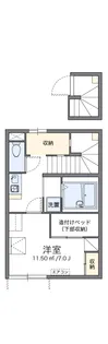 レオパレス典【202号室】の間取り