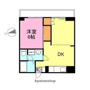 旭町いづみプラザ【10階】の間取り