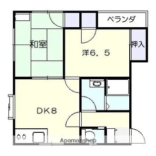 リバーハイム悠【101号室】の間取り