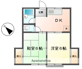 NKハイム【2階】の間取り