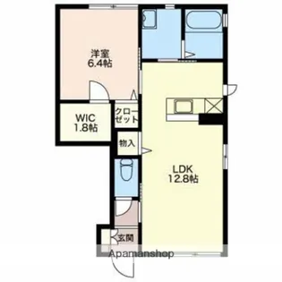 アコルトA【1階】の間取り