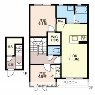 ステラ要町【2階】の間取り