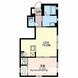 ラチェリー【1階】の間取り