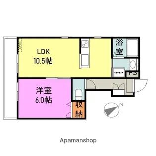 FORESTTOWN美沢【B103号室】の間取り