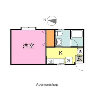 グリーンテラス要町【103号室】の間取り