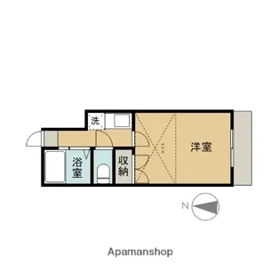 長岡第5レジデンス【208号室】の間取り