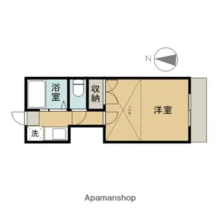 長岡第5レジデンス【107号室】の間取り