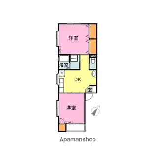 ハイムエクセレント【2階】の間取り