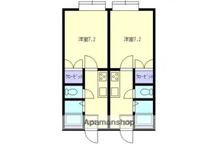 ハッピーコールⅡ【1階】の間取り