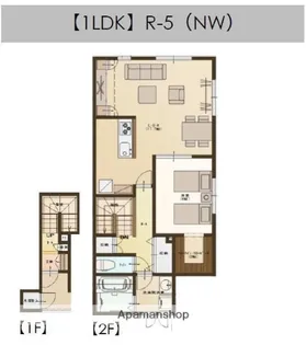 ユーソニアン・レジス【2階】の間取り