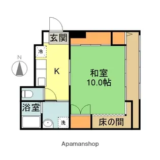 シャングリラ本町【3階】の間取り