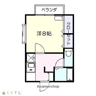 ヴィラ・フォンテ【106号室】の間取り