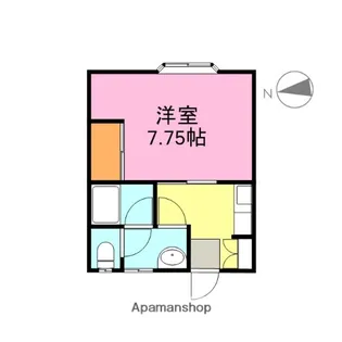 メゾンサンフラワー【2階】の間取り