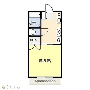 コーポ岡【2階】の間取り