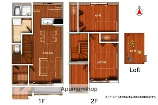 ドルチェ【C号室】の間取り