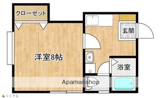 ヴィラ・ドルチェA【2階】の間取り