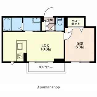 SKY MAISON【2階】の間取り