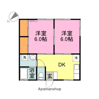 ラフォーレ【1階】の間取り