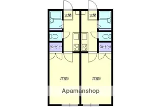 ロビンルーストⅠ【2階】の間取り