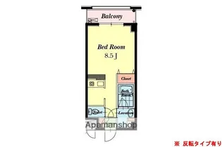 ランドマークタウン【3階】の間取り
