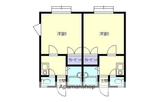 セイントヒルズ【2階】の間取り