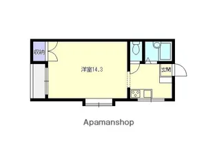 TRⅡ【1階】の間取り