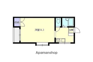 TRⅡ【2階】の間取り