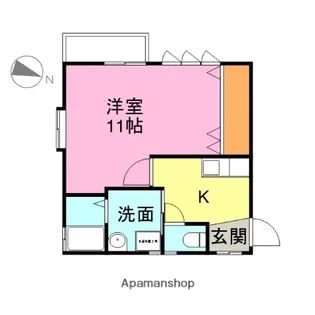 ラクアール【2階】の間取り