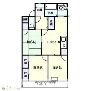 マンション清水【3階】の間取り