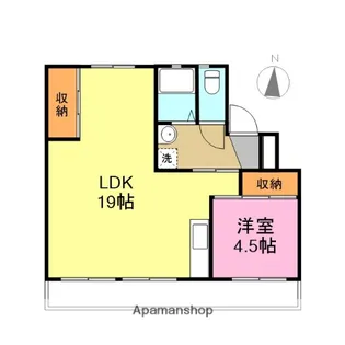 スカイクレスト1号棟【4階】の間取り