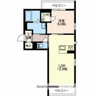 グランデ シェロ【3階】の間取り