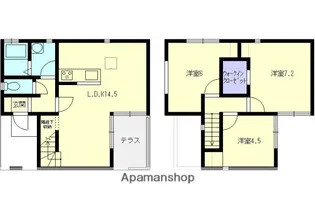 新潟県長岡市下柳2丁目【一戸建】の間取り