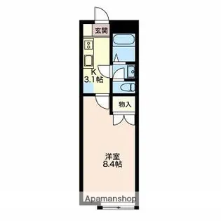 シェロファームA【1階】の間取り