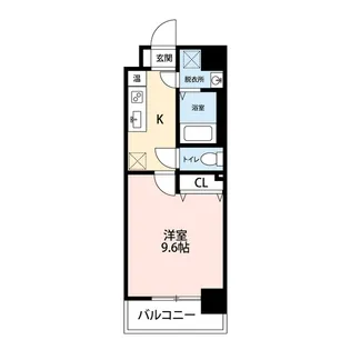 パークハイツ長岡【2階】の間取り