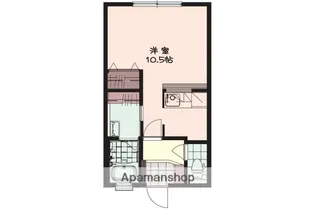 ランドマーク宝4Ⅲ【2階】の間取り
