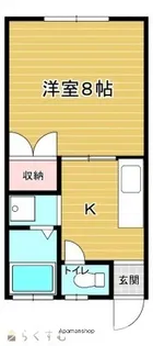 エクセレント開【1階】の間取り