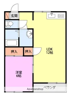ロイヤルハイツ【2階】の間取り