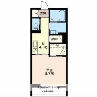 ロイヤルスクエアGⅢ【1階】の間取り