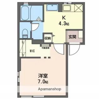 T・ハウス【2階】の間取り