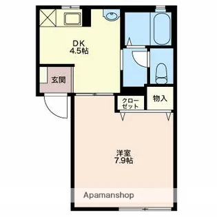 T.ハウス【1階】の間取り