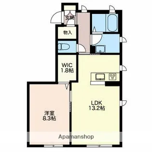 MASTTOWN川崎B【1階】の間取り