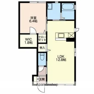 アコルトB【1階】の間取り