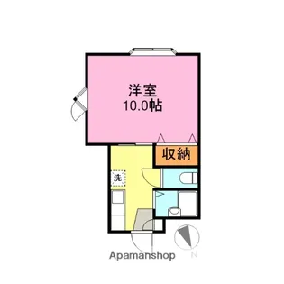 パステルハイツ【E号室】の間取り