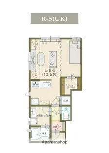 ユーソニアン・前川東F【1階】の間取り