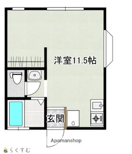 リベルテ今井【1階】の間取り
