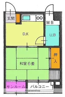 RITZⅡ【2階】の間取り